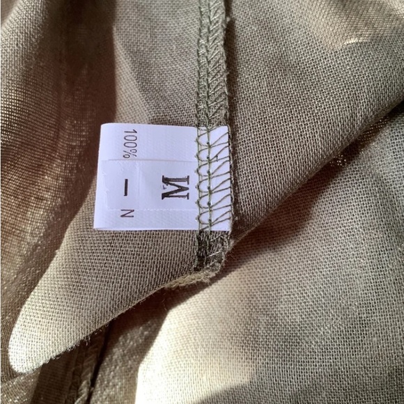 Women’s medium olive green jumpsuit - Picture 7 of 8